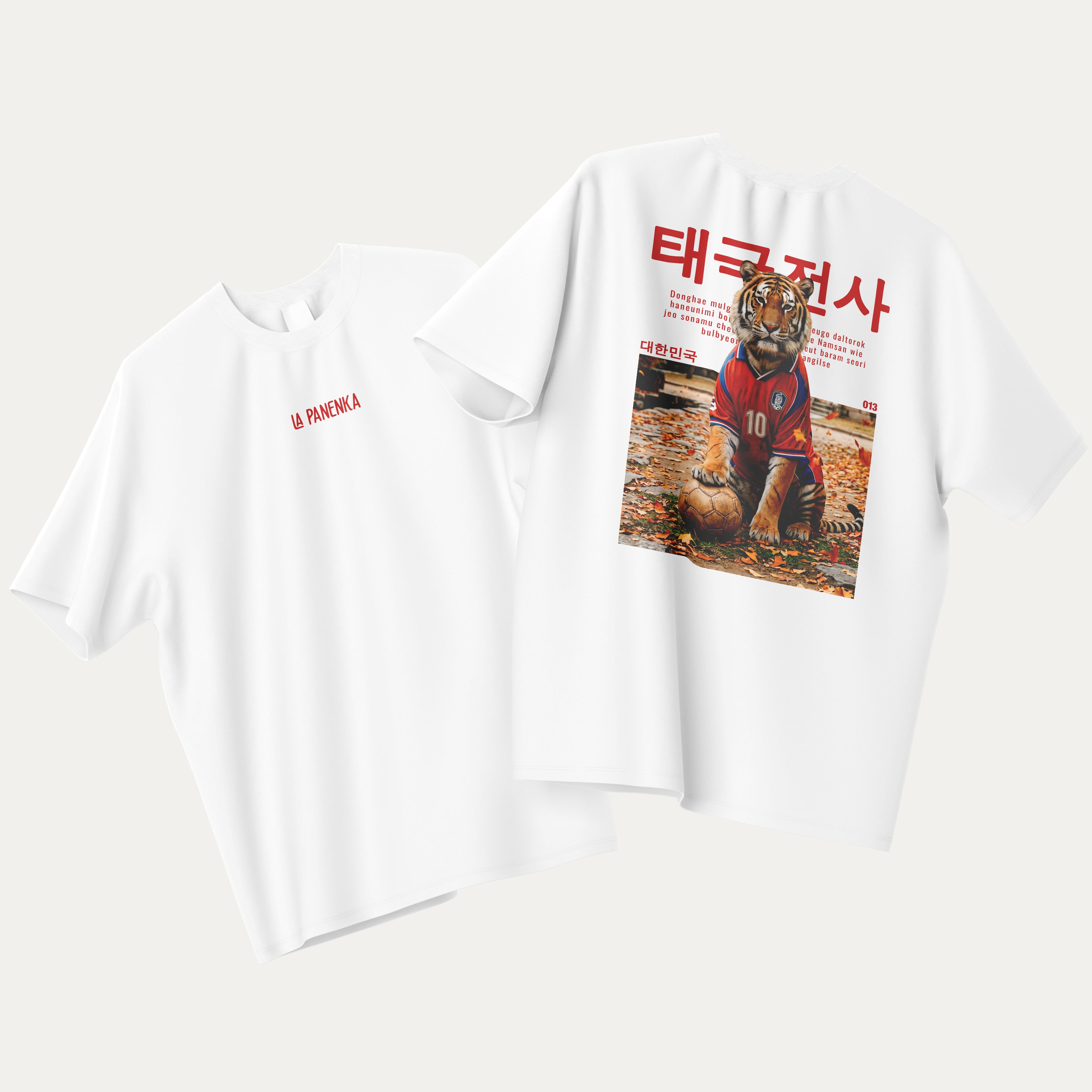 태극전사 - T-Shirt Blanc COREE DU SUD