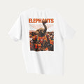 Elephants - T-Shirt Blanc COTE D'IVOIRE