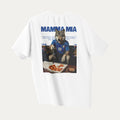Mamma Mia - T-Shirt Blanc ITALIE