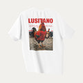Lusitano - T-Shirt Blanc PORTUGAL
