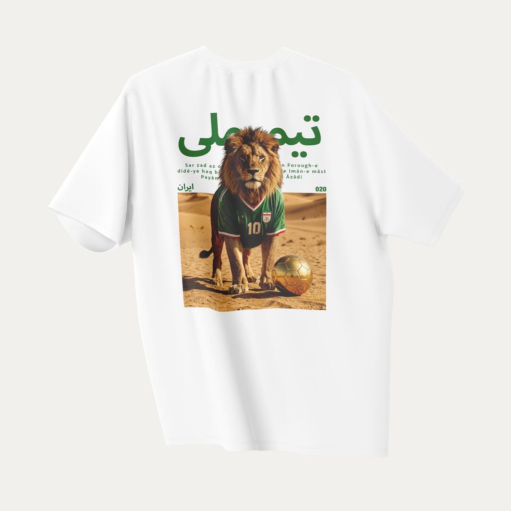 تیم ملی - T-Shirt Blanc IRAN