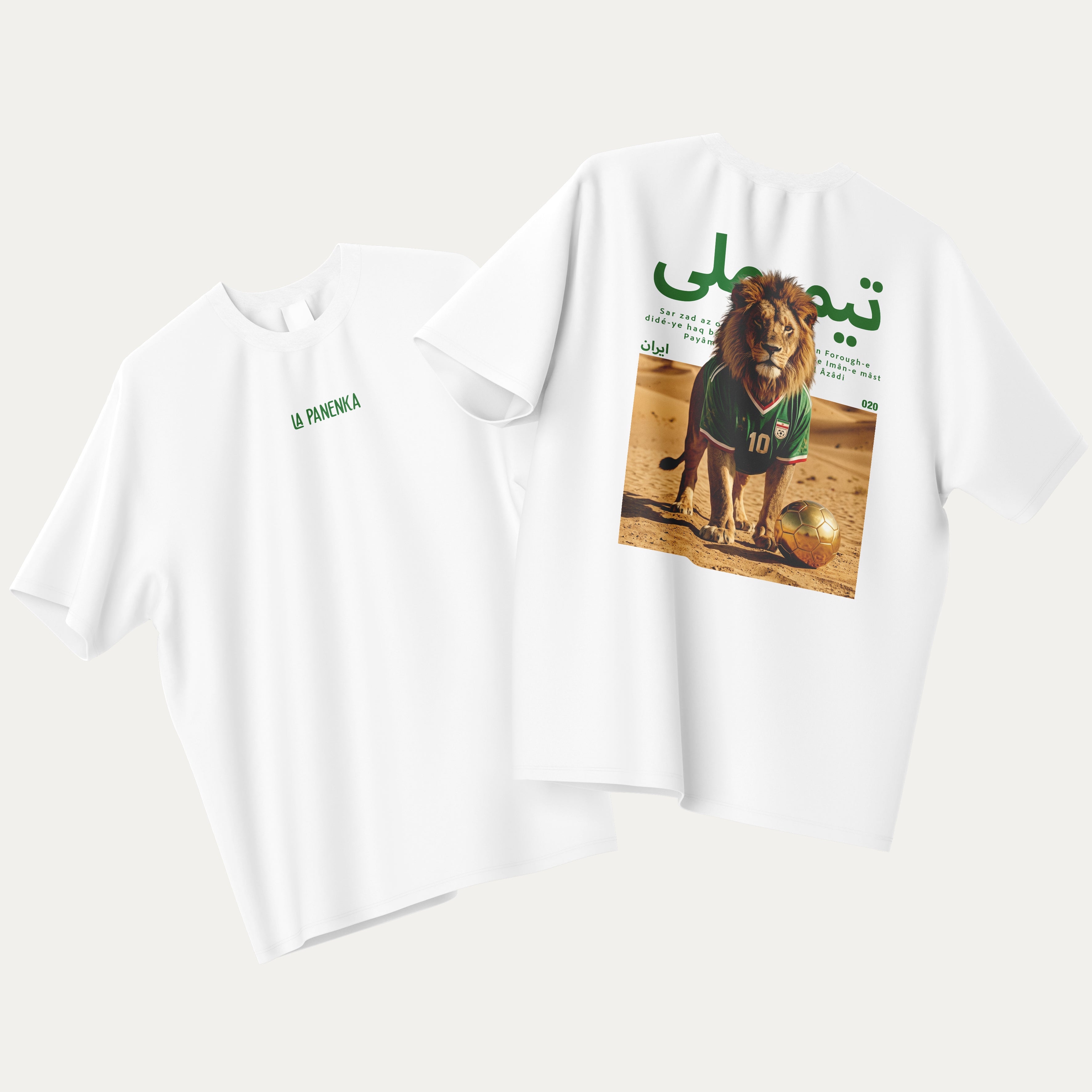 تیم ملی - T-Shirt Blanc IRAN
