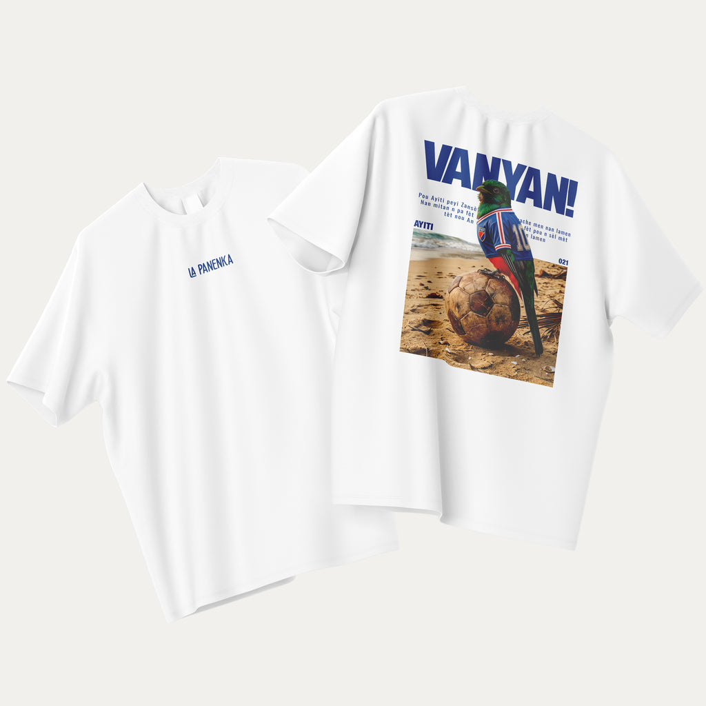 Vanyan ! - T-Shirt Blanc HAITI