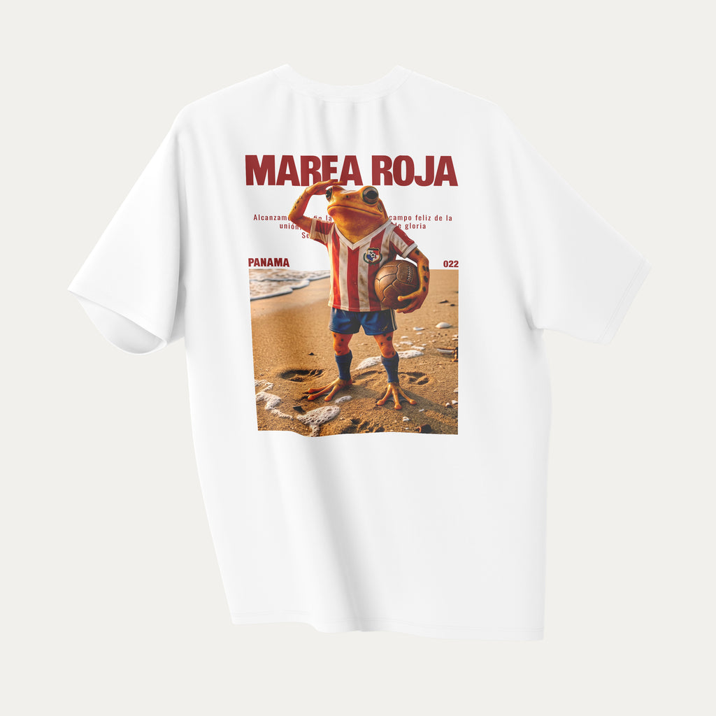 Marea Roja - T-Shirt Blanc PANAMA