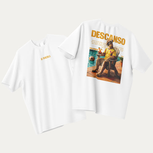 Descanso - T-Shirt Blanc COLOMBIE