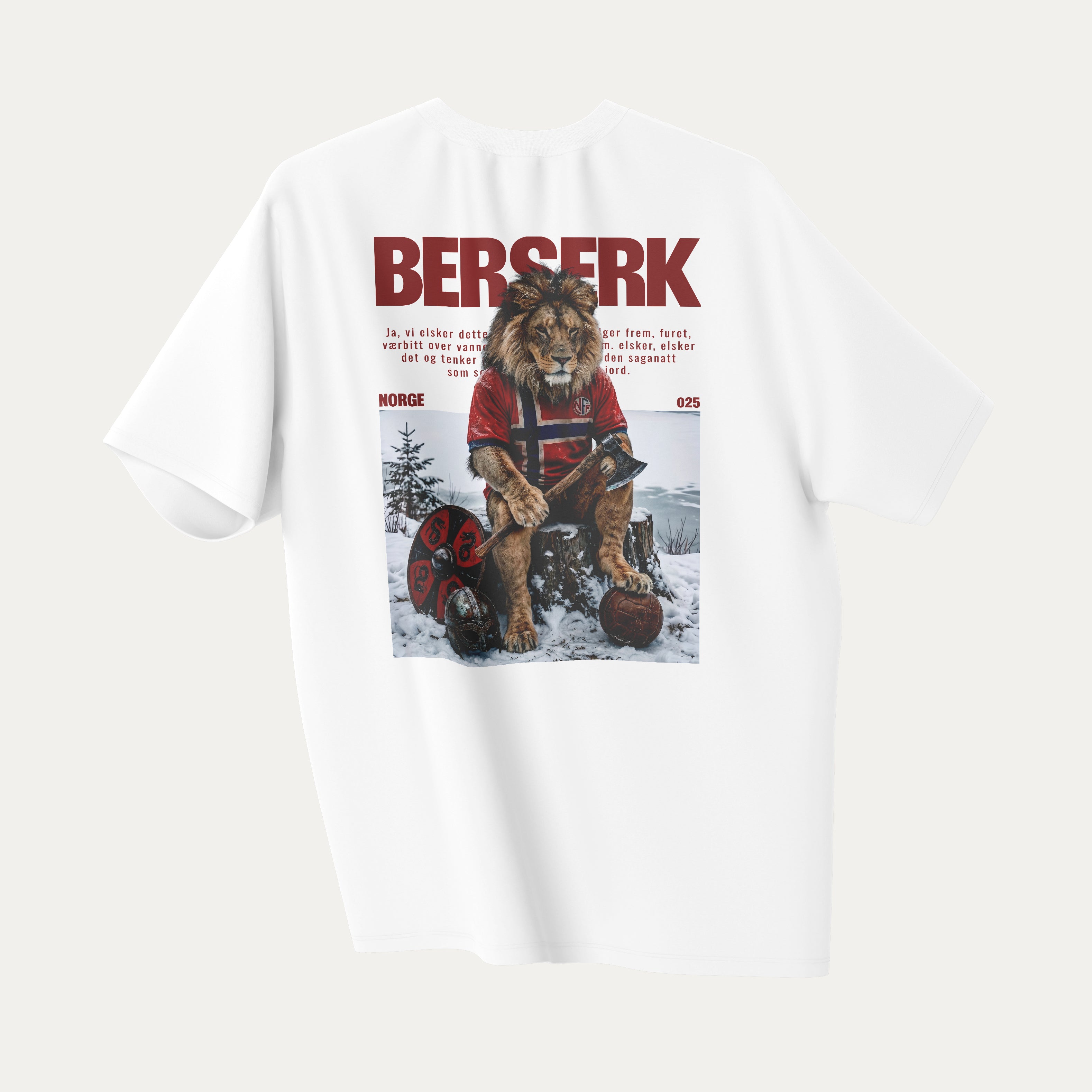Berserk - T-Shirt Blanc NORVEGE