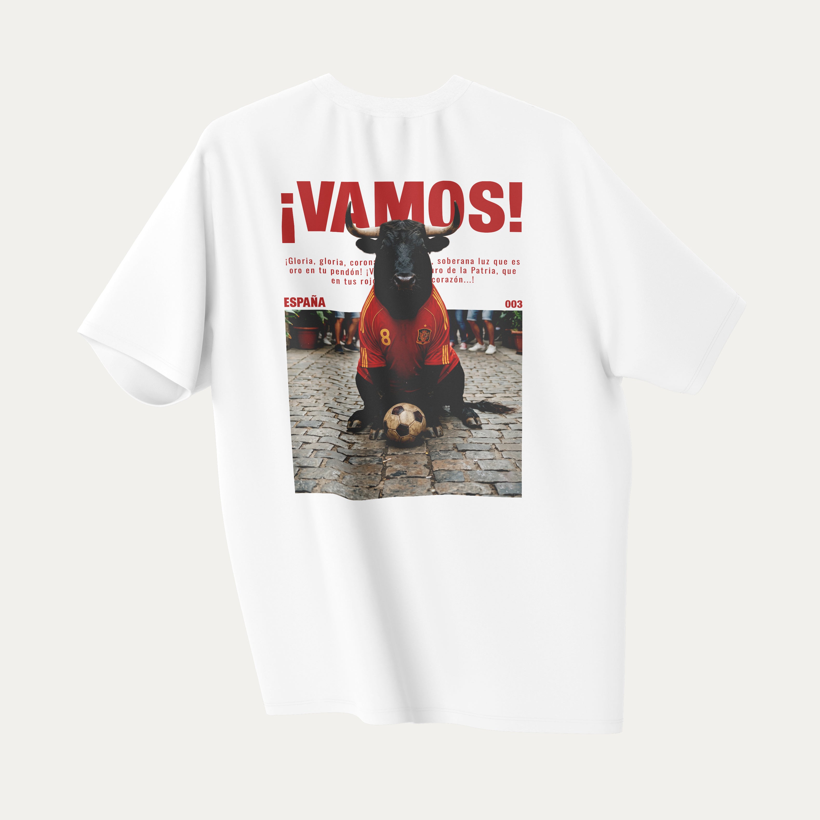 ¡Vamos! - T-Shirt Blanc ESPAGNE