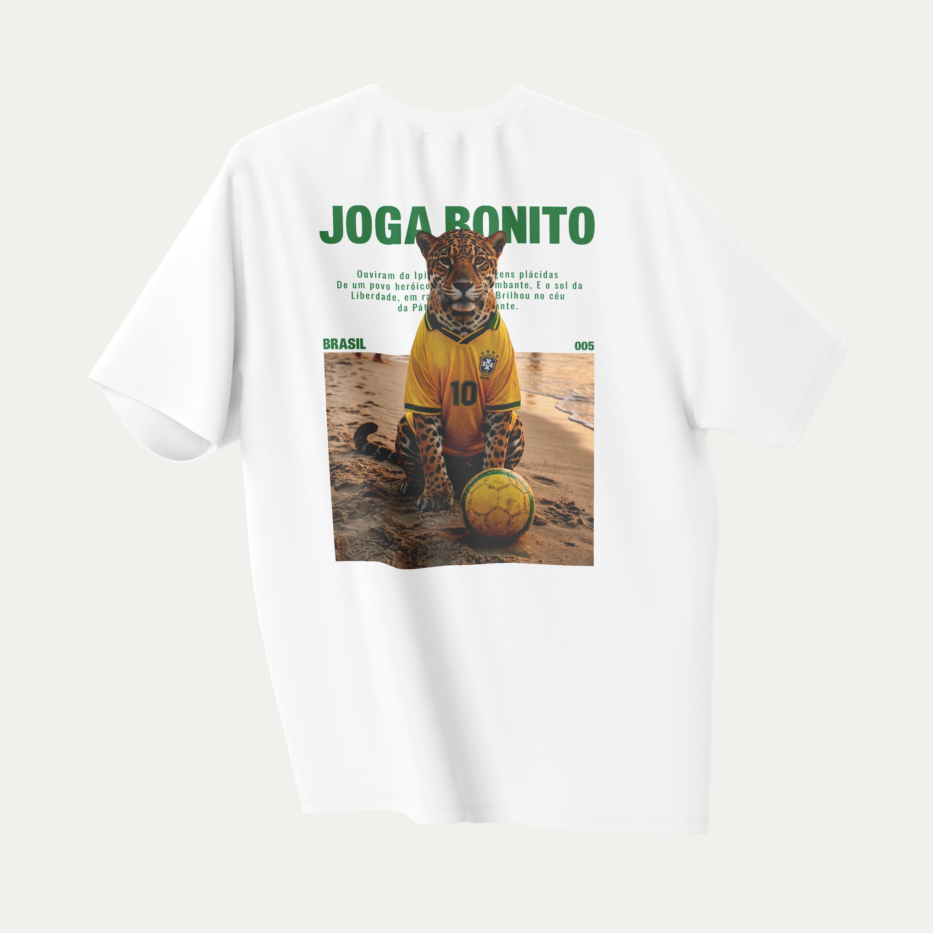 Joga Bonito - T-Shirt Blanc BRESIL