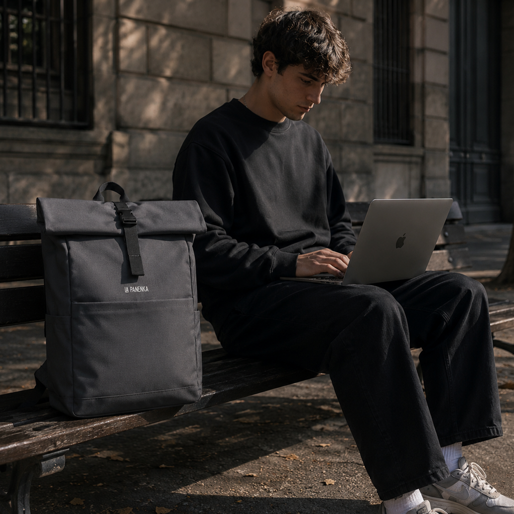 Sac à dos Signature - Gris