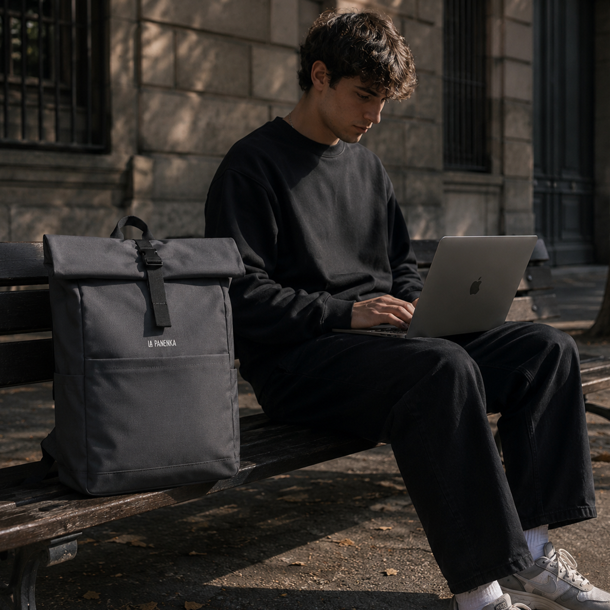 Sac à dos Signature - Gris