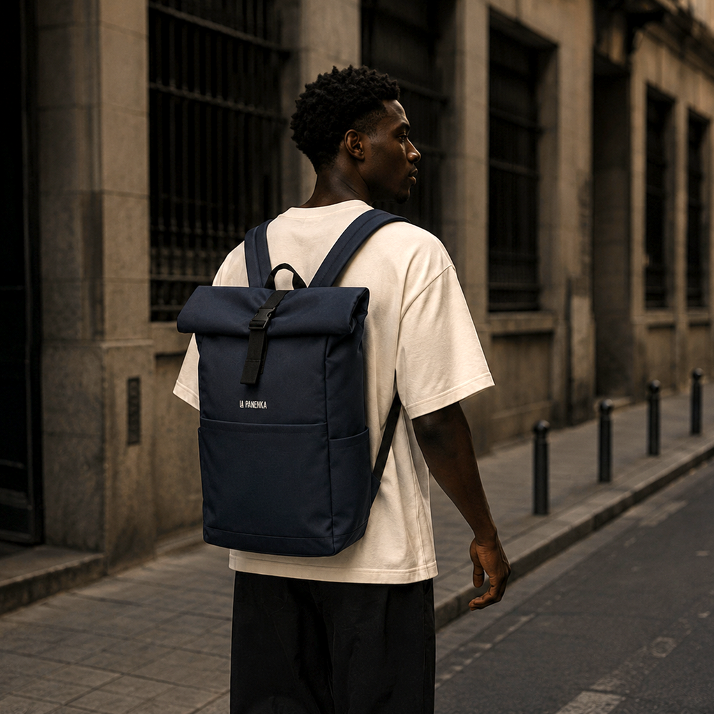 Sac à dos Signature - Bleu Navy